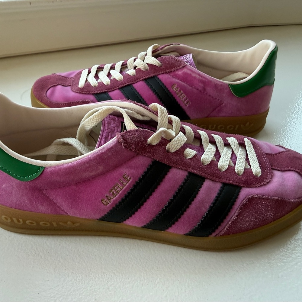 adidas x Gucci women's Gazelle sneaker - Picture 6 of 8